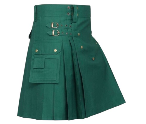 Kilt utilitario verde - kilt, scozzese