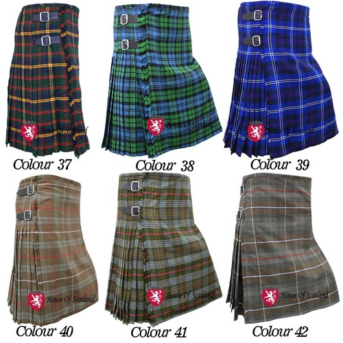 Gonna kilt uomo tartan - da,