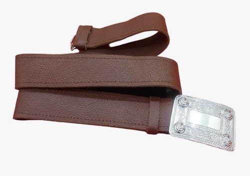 Cintura kilt scozzese pelle - in,