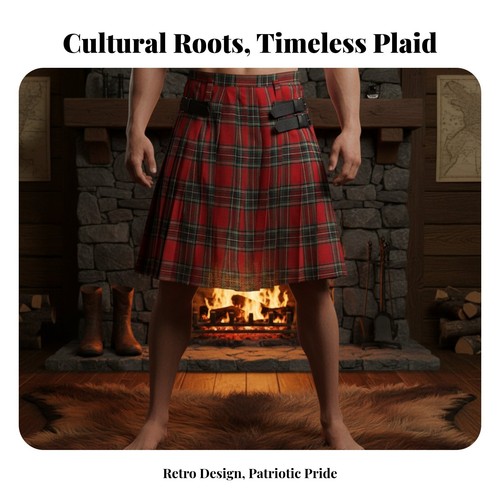 Kilt scozzese fibbie - kilt,