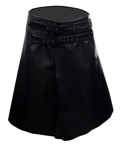Kilt gladiatore uomo pelle
