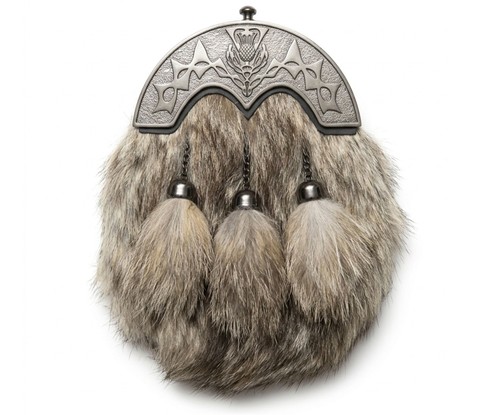 Kilt pelliccia scozzese uomo